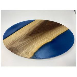 Polished Mango Wood <b>Coaster</b> <b>Set</b> Square Epoxy Resin Drink Table Mats for Kitchen for Hotels <b>and</b> Restaurants - Product Image 4