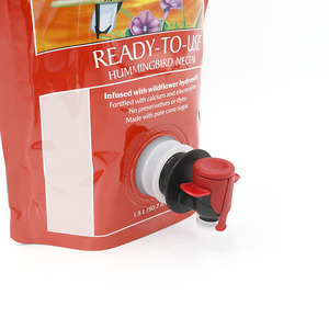 1L 1.5L Wine Stand up <b>Pouch</b> with Valve and Handle Bag in Box Filling Gravure Printing for Vodka & Beer Packaging - Product Image 4