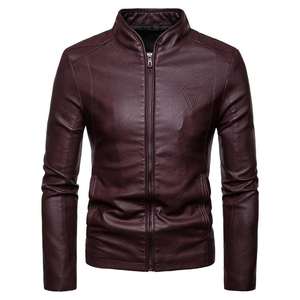 Veste en cuir pour homme sur mesure en gros, design personnalisé, vente chaude, haute qualité, légère, veste en cuir pour homme 2026 - Product Image 6