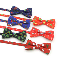 Cravate de Noël tendance pour homme, motif arbre vert, Père Noël, bonhomme de neige, cravate de fête de Noël, largeur 8 cm