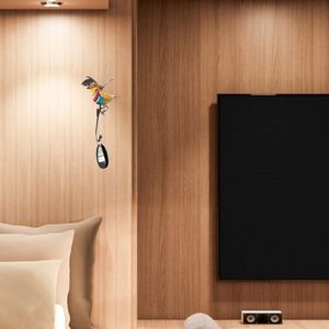 Crochet mural élégant en fer forgé 3D en forme d'oiseau unique, décoration d'intérieur, accent d'entrée, cadeau parfait pour Diwali - Product Image 3