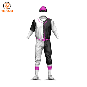 Uniformes de béisbol de impresión personalizados en blanco de mejor diseño de calidad superior 2025 nuevos uniformes de béisbol deportivos personalizados - Product Image 1
