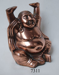 Statues religieux de bouddha, décoration brute, en soldes - Product Image 4