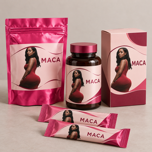 Maca en poudre pour femmes, marque privée OEM, complément alimentaire à base de plantes, formule personnalisée, logo personnalisé - Product Image 5