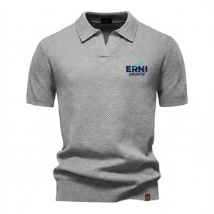 Camiseta de Verano para Hombre, Nueva, Bordada, de Punto, de Alta Calidad, con Patrón, Informal, de Manga Corta, a la Moda - Product Image 5