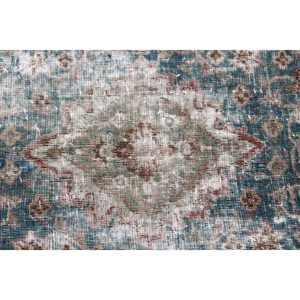 Alfombra Vintage, Alfombra Turca de 7.8x10.2 pies, Alfombra de Lana Roja Abstracta - Product Image 5
