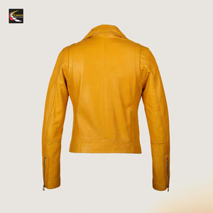 Chaquetas de Cuero Rosa para Mujer de Alta Calidad, Venta al por Mayor, Producción en Masa, Proveedor de Fábrica - Product Image 4