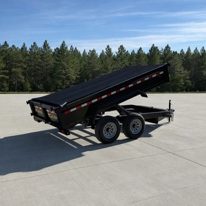 Agricultural Tractor Hydraulic Tipper Dump <b>Trailer</b> with Gear Core Components for <b>Farm</b> Use - Product Image 4