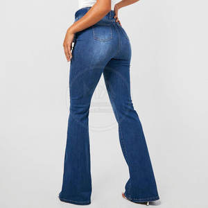 Ropa deportiva Pantalones vaqueros Uso de invierno Pantalones vaqueros de Mujer Pantalones a la venta Ropa de calle en línea Pantalones vaqueros de Mujer - Product Image 2