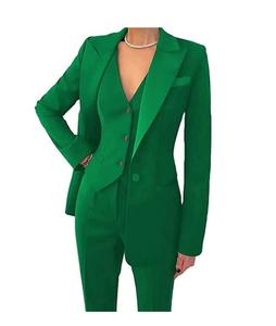 Traje de negocios Formal hecho a medida para mujer Traje de negocios de 2 piezas Cómodo Casual Moda Oficina Trabajo Abrigo Pantalón - Product Image 2