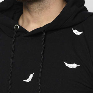 Sudaderas con capucha para hombre adulto de alta calidad, jersey de Color negro, ropa informal de manga larga, sudaderas con capucha para hombre con diseño impreso DGT - Product Image 4