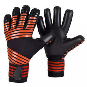 Gants de gardien de but professionnels en cuir épais, respirants, imperméables, réglables, antidérapants, pour adultes, vente en gros OEM - Product Image 2