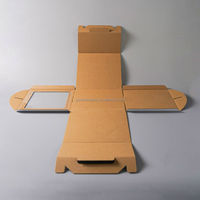 Boîtes en papier blanc épaissi personnalisables imprimables pour l'emballage de gâteaux de boulangerie à domicile, la livraison de plats à emporter et le stockage