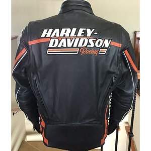 HARLEY DAVIDSON VESTE EN CUIR POUR HOMME SCREAMIN EAGLE. - Product Image 2