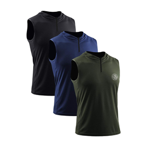 Camiseta sin Mangas de Fibra de Bambú y Algodón con Estampado Digital 3D de QST International para Hombre, Transpirable, de Secado Rápido, con Estampado Personalizado - Product Image 3