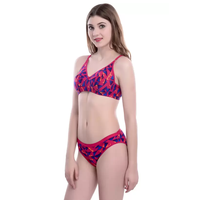 Fournisseur du Bangladesh, prix bas, imprimé animal personnalisé, nylon/coton de haute qualité, écologique, respirant, grande taille, bikini rapide