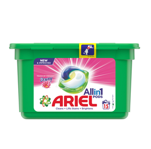 Capsules de lessive Ariel, paquet de trente et un ou trente-neuf pièces, technologie de nettoyage en profondeur professionnelle, prix de gros. - Product Image 5