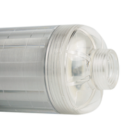 Kartrid Filter Shower Bahan PP Bersertifikasi NSF Taiwan Menghilangkan Klorin Logam Berat Menenangkan Kulit Kering/Gatal Rumah Tangga Hotel