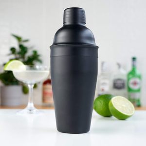 Stainless Steel <b>Cocktail</b> <b>Shaker</b> with Matte Black Finish | OEM Bulk Bartender Drink Mixer for Home Bar, Parties & <b>Cocktail</b> Making - Product Image 2