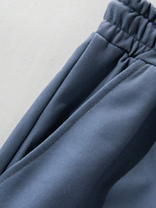 Joggers personnalisés pantalons en molleton de coton pour hommes brodés jogging blanc surdimensionné français éponge bouffée impression piste pantalons de survêtement pour hommes - Product Image 5