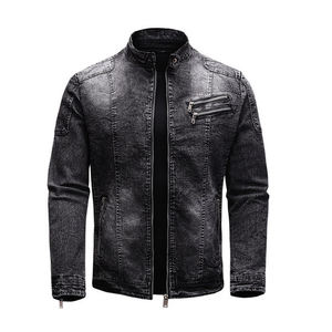 <b>Men</b> Custom Wholesale Price Printing Fashion Denim <b>Jacket</b> / Plus Size <b>Long</b> Sleeve <b>Jacket</b> for <b>Men</b> / <b>Men's</b> Jeans Denim <b>Jackets</b> - Product Image 5