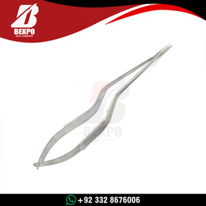 Tijeras Microquirúrgicas Yasargil Premium de Acero Inoxidable de Alta Calidad, Reutilizables, Forma de Bayoneta, Instrumentos de Microcirugía Superiores - Product Image 6