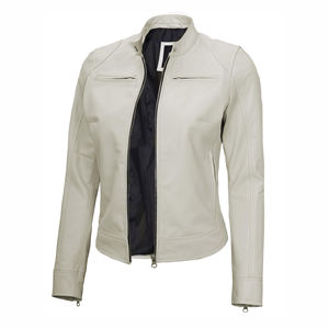 Outerwear Fashion Style Model Casual Leather Women's Jackets Premium Quality Product Women's Leather Jackets - Product Image 2