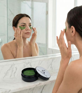 Customized Private Label Hydrogel Under <b>Eye</b> <b>Patches</b> with <b>Collagen</b> & Eyelash Extension Cooling Sheet Masks - Product Image 2