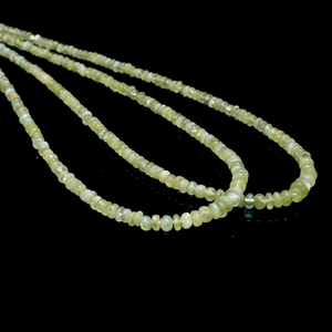 Cuentas Redondas Lisas de Crisoberyl Ojo de Gato de 3mm-5mm, Piedras Preciosas Semipreciosas de Ojo de Gato Verde Natural, Cuentas Lisas para la Fabricación de Joyas - Product Image 2