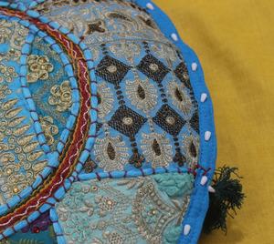 Almohada de suelo Boho Cojín de suelo redondo Funda de cojín de meditación - Product Image 3