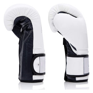 Guantes de boxeo profesionales de cuero PU con logotipo personalizado OEM Guantes de boxeo de material de color personalizado de alta calidad - Product Image 6