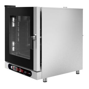 Horno Combinado Eléctrico Comercial - Controles Digitales - 6x GN 1/1 o 6x EN 600x400 - incl. Sistema de lavado automático, WiFi y USB - Product Image 5