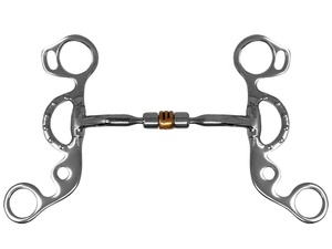 Mèche à gueule double torsadée durable de 9 pouces avec joues 2025 - Product Image 5