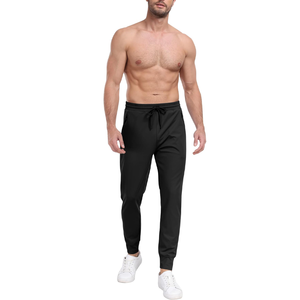 Pantalon de randonnée anti-rides pour homme Pantalon de camping en toile teint uni respirant et imperméable - Product Image 4