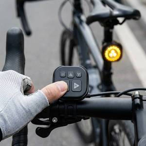 Luces LED Delanteras y Traseras para Bicicleta, Instalación Magnética, Juego de Luces de Advertencia de Frenado para Ciclismo Nocturno, Luz Trasera de Seguridad - Product Image 2