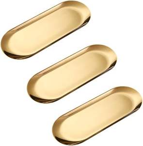 Plateau de service élégant en acier inoxydable pour une décoration de cuisine moderne et une présentation efficace des aliments lors de réunions sociales - Product Image 2