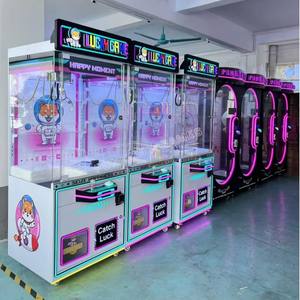 Funzone, venta directa de fábrica, nueva máquina de grúa comercial con clase, juego de la suerte, juego de garra, consola LED, máquina de grúa - Product Image 2