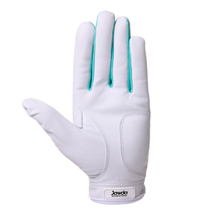 ถุงมือกอล์ฟสำหรับผู้ชายที่มีบรรจุภัณฑ์โลโก้ตามสั่งวัสดุหนังแกะแบบนิ่มสีขาวผลิตจากวัสดุกันลื่น - Product Image 5