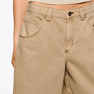 Pantalones cortos de mezclilla informales para hombres y mujeres: ideales para verano, Playa o actividades al aire libre con un ajuste cómodo y relajado - Product Image 3