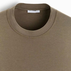 T-shirt personnalisé pour homme, surdimensionné, en coton délavé, avec impression en relief, motif graphique uni, manches courtes, fabrication OEM - Product Image 6