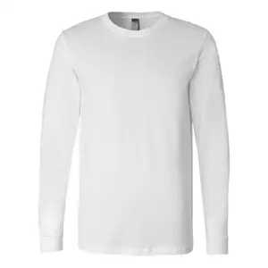 Mens 100% Cotton Long Sleeve T-Shirt S-3XL L/S Tee 4930
