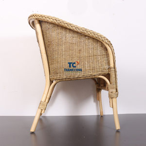 Chaises de salle à manger en rotin durable au design simple Chaise en rotin pour salon Fabricant de meubles de salle à manger au Vietnam - Product Image 3