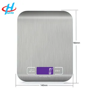 5kg 10kg Hot Sale Kitchen Cooking Promotion Gift Household Balance Cuisine Digital Kitchen Food Weighing Scale