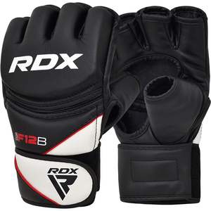 Guantes de medio Dedo de calidad superior, guantes de lucha de Kickboxing de entrenamiento MMA con Logo personalizado, venta al por mayor - Product Image 3
