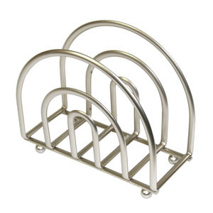 Servilletero de Metal de Color plateado de primera calidad para fiesta, vajilla decorativa, servilletero de encimera de cocina - Product Image 2