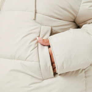 Chaqueta acolchada personalizada para mujer, chaqueta de invierno de lana acolchada de alta calidad, acabado lavado, clima frío y exterior - Product Image 6