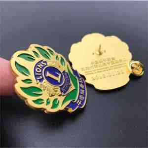 Badges métalliques personnalisés, fabrication directe, badges en émail avec logo, design personnalisé, commandes en gros, livraison rapide - Product Image 3