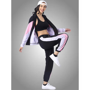 Chándal de Jogging de moda para mujer con capucha de bolsillo de canguro y Joggers ajustados Chándal de Jogging para mujer - Product Image 2
