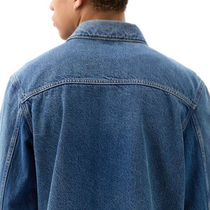 Wholesale Factory Made <b>Men</b> Top Design <b>Denim</b> <b>Jacket</b> / Custom Color <b>Men</b> <b>Denim</b> <b>Jacket</b> For Online Sale - Product Image 4