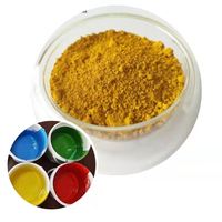 Pigment d'oxyde de fer jaune prix bon marché chinois pour colorant de papier